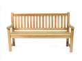 Banc de jardin - Bois - 158x62x90 cm - Bois naturel - Classique