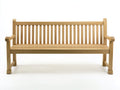 Banc de jardin - Bois - 158x64x91 cm - Bois naturel - Style classique