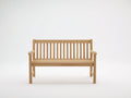 Banc de jardin - Bois - 132x60x88 cm - Bois naturel - Minimaliste